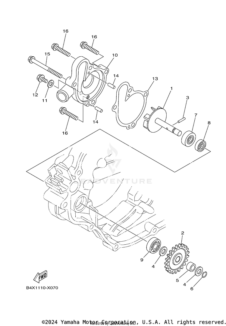 Water Pump Schematic