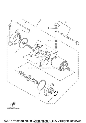 Starting Motor Schematic