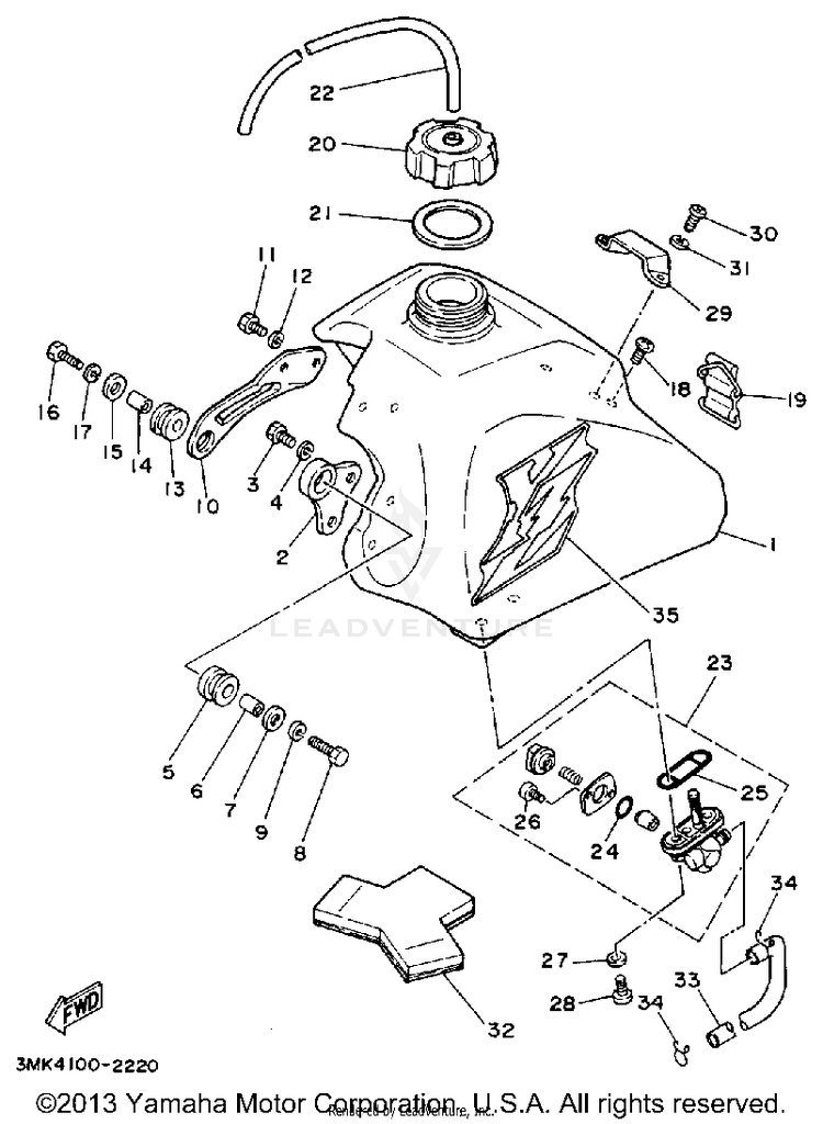 Fuel Tank Schematic
