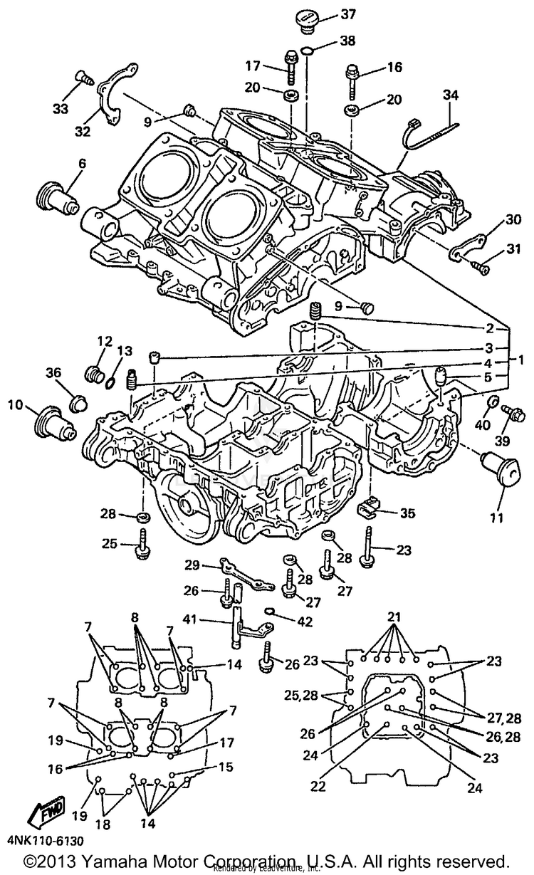 Crankcase Schematic
