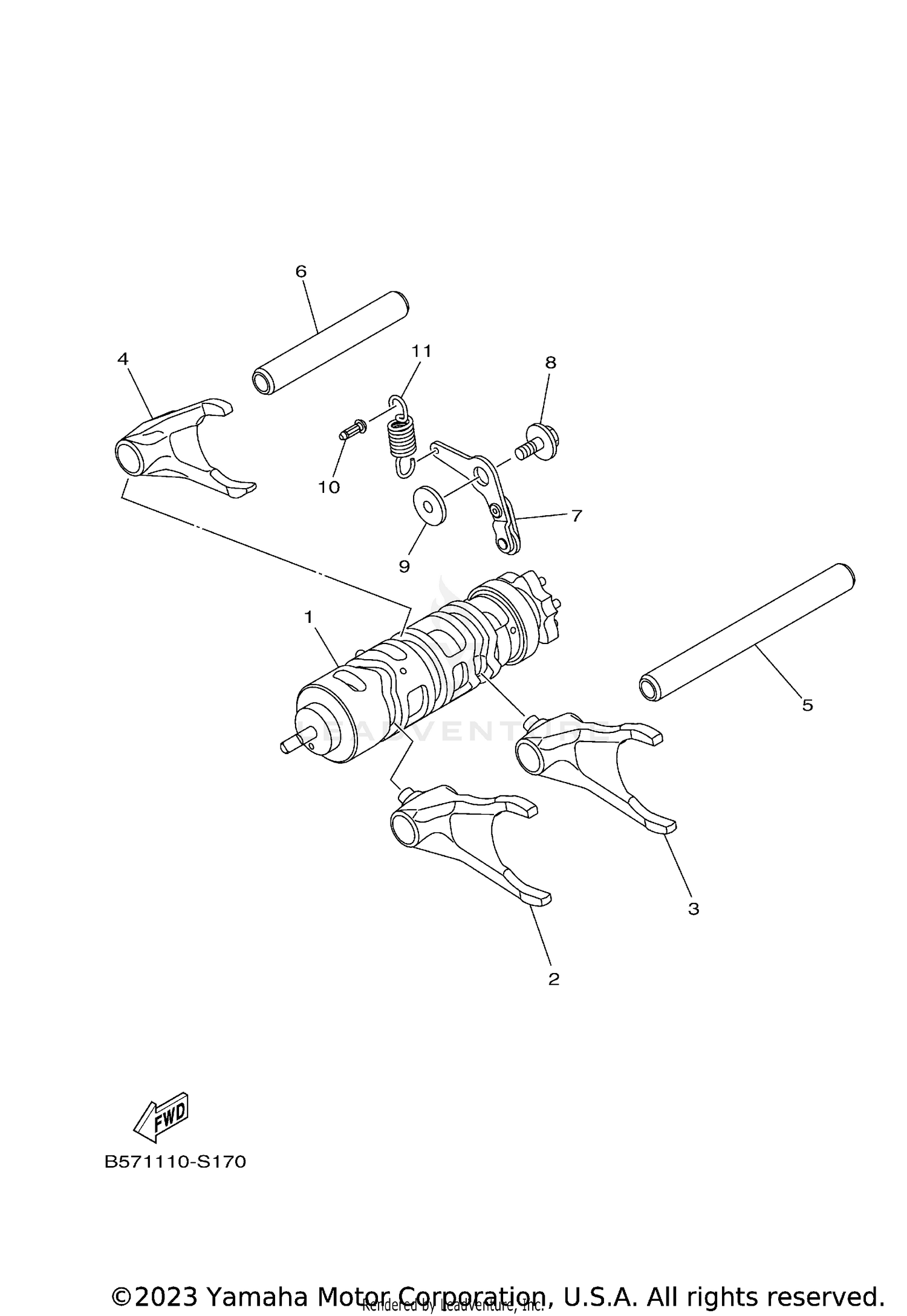 SHIFT CAM FORK