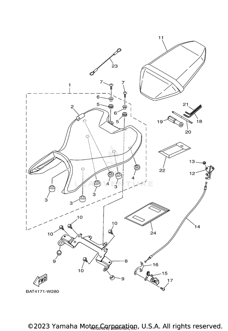 Seat MT07 - MT07MCB - 2021 Schematic