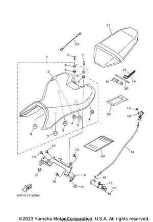 Seat Schematic