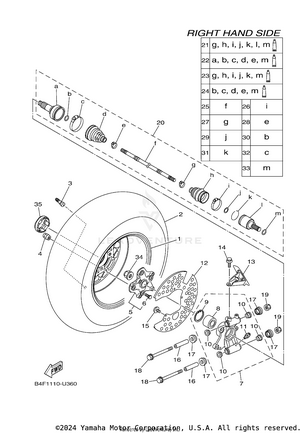 Rear Wheel 2 Schematic