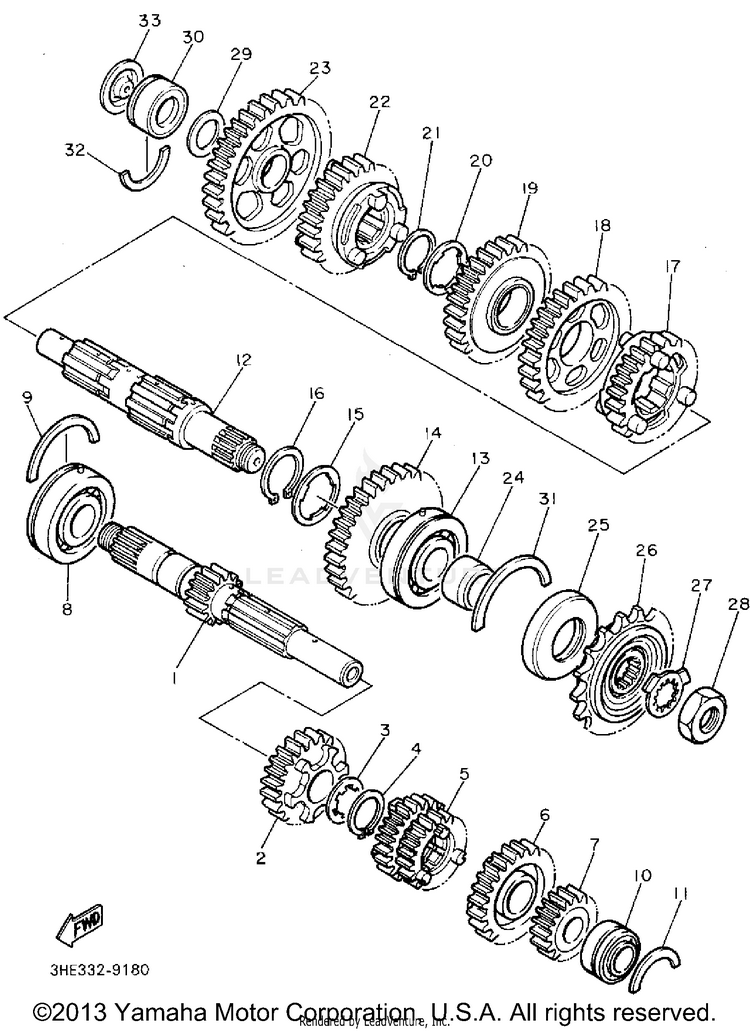 Transmission Schematic