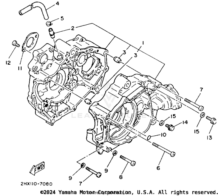 Crankcase Schematic