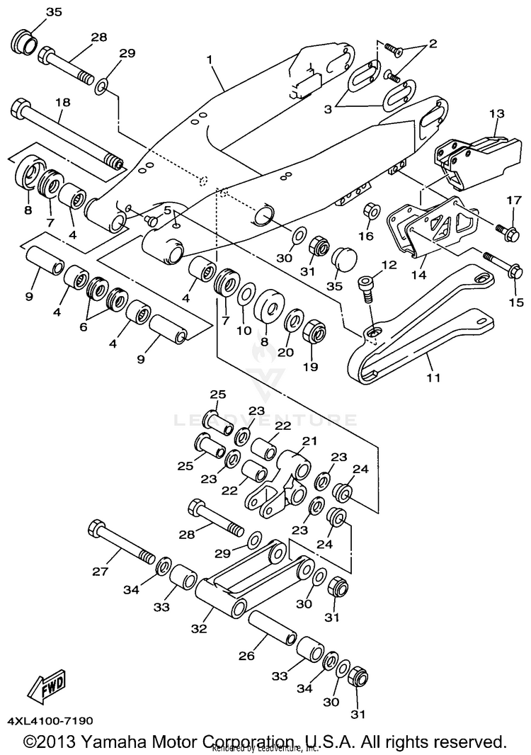 Rear Arm Schematic