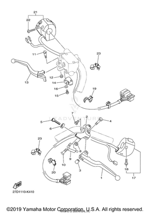 Handle Switch Lever Schematic