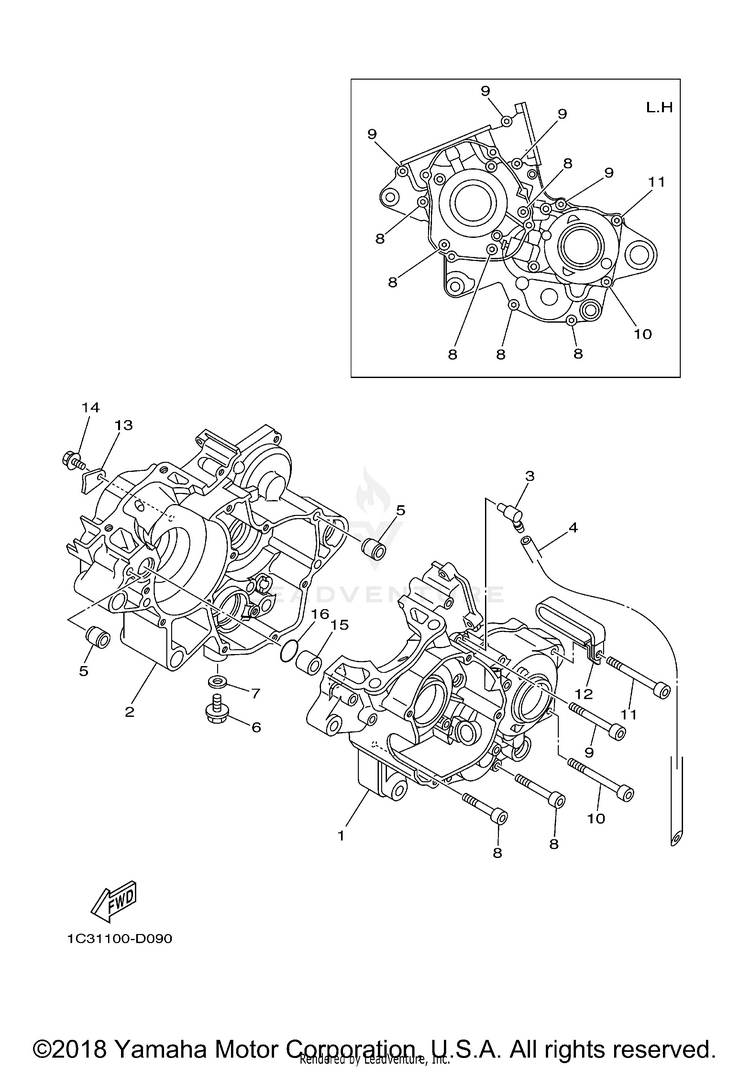 Crankcase Schematic