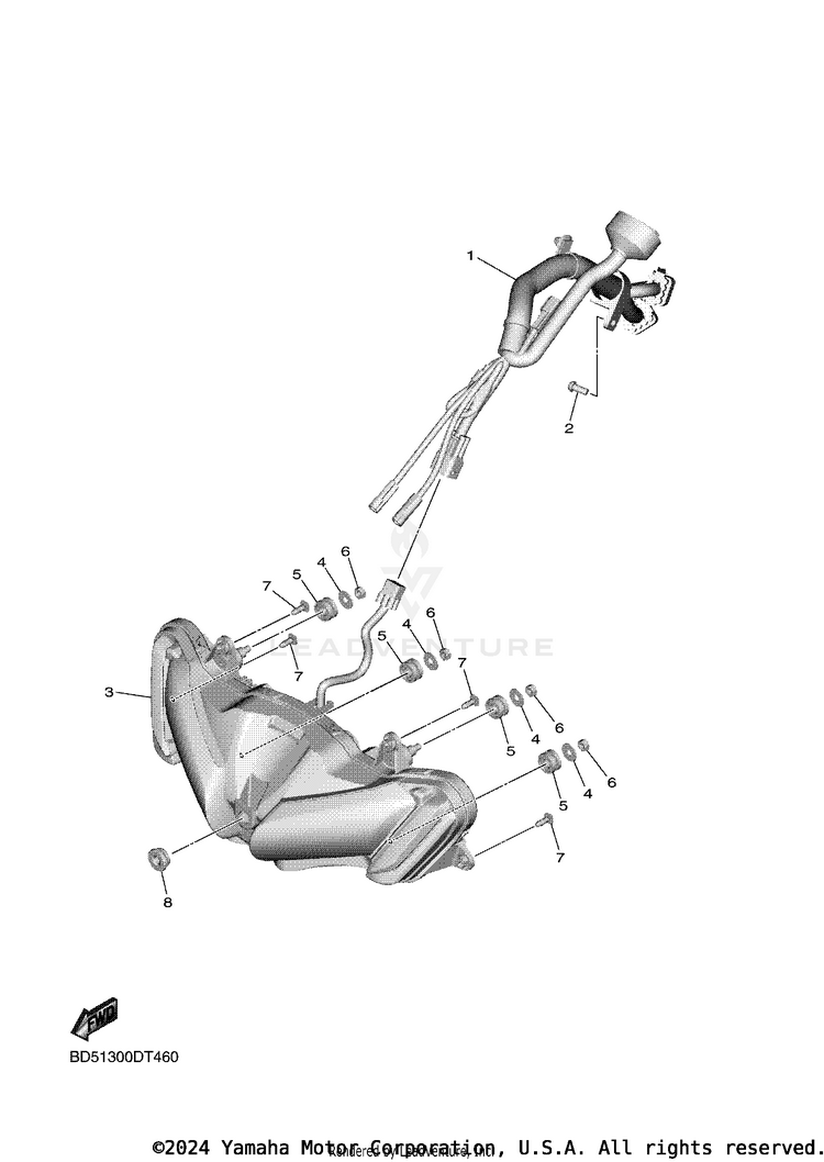 Headlight Schematic