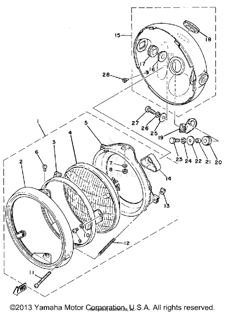 Headlight Schematic