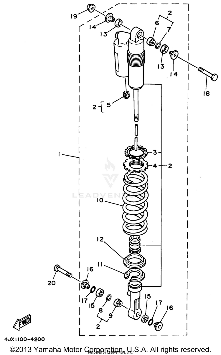 Rear Suspension Schematic