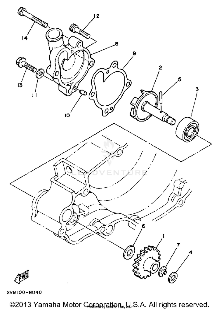 Water Pump Schematic