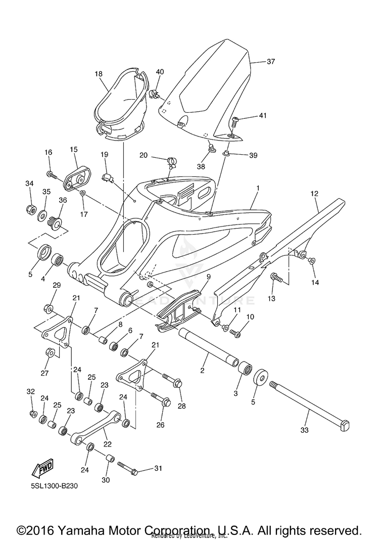 Rear Arm Schematic