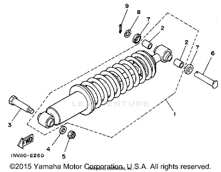Rear Shocks Schematic