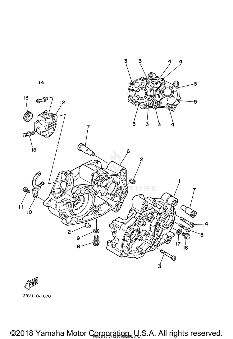 Crankcase Schematic