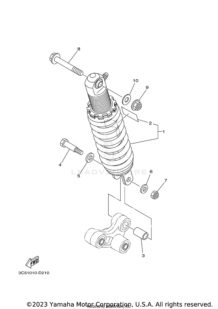 Rear Suspension Schematic
