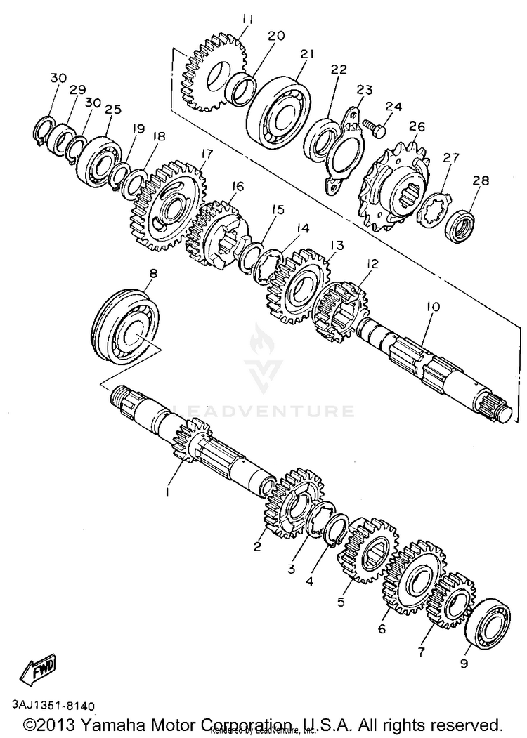 Transmission Schematic