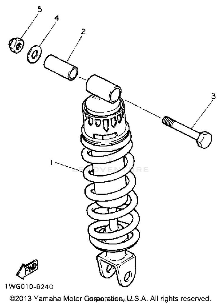 Rear Shocks Schematic