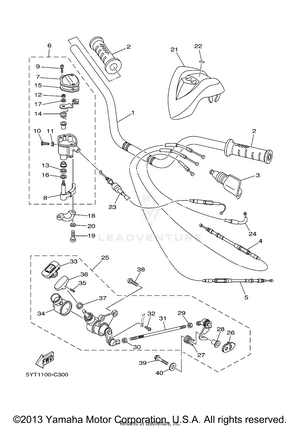Steering Handle Cable Schematic