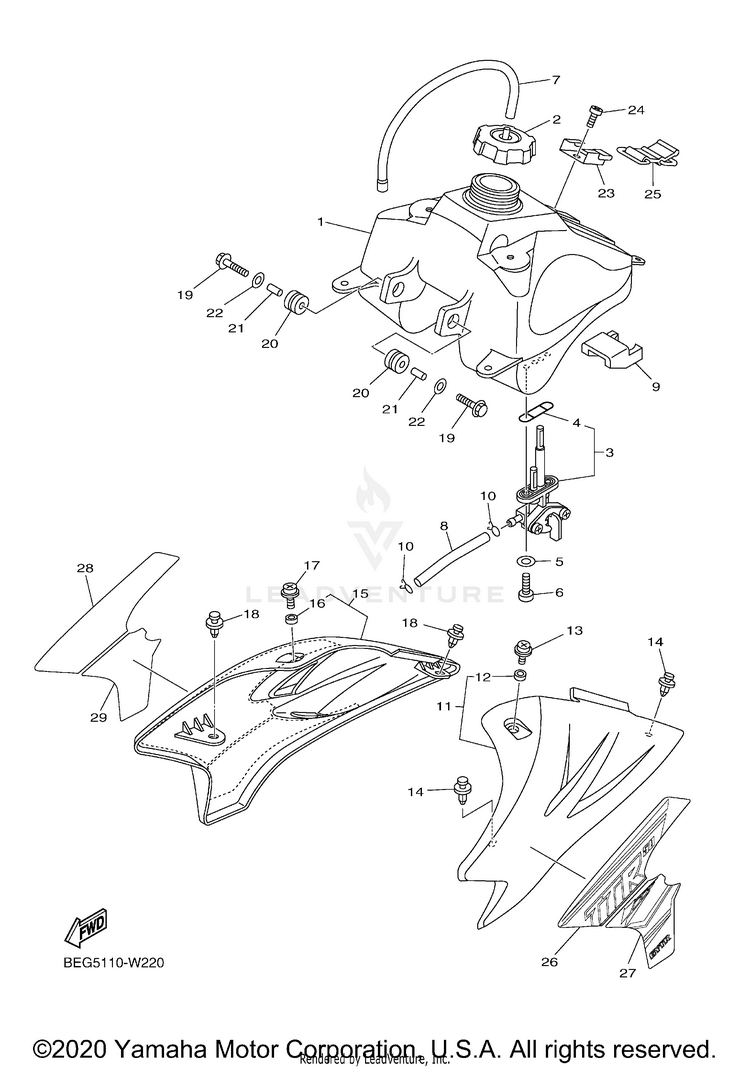 Fuel Tank Schematic