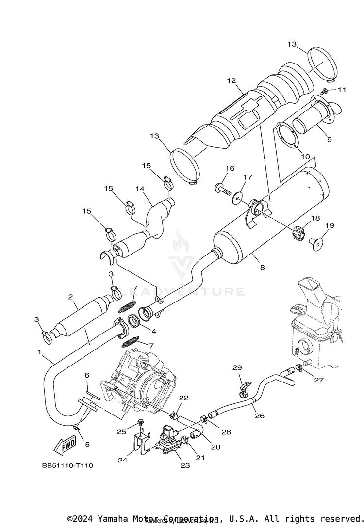 Exhaust Schematic