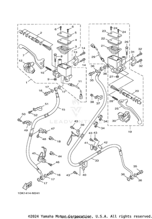 Master Cylinder Schematic