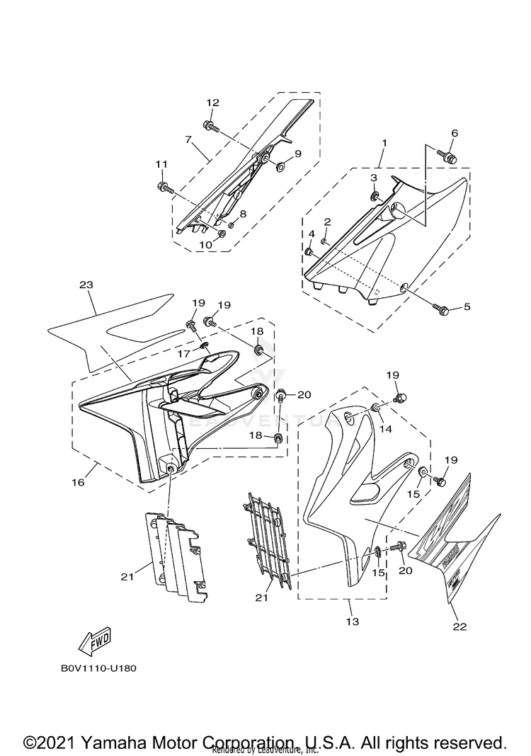 Side Cover Schematic