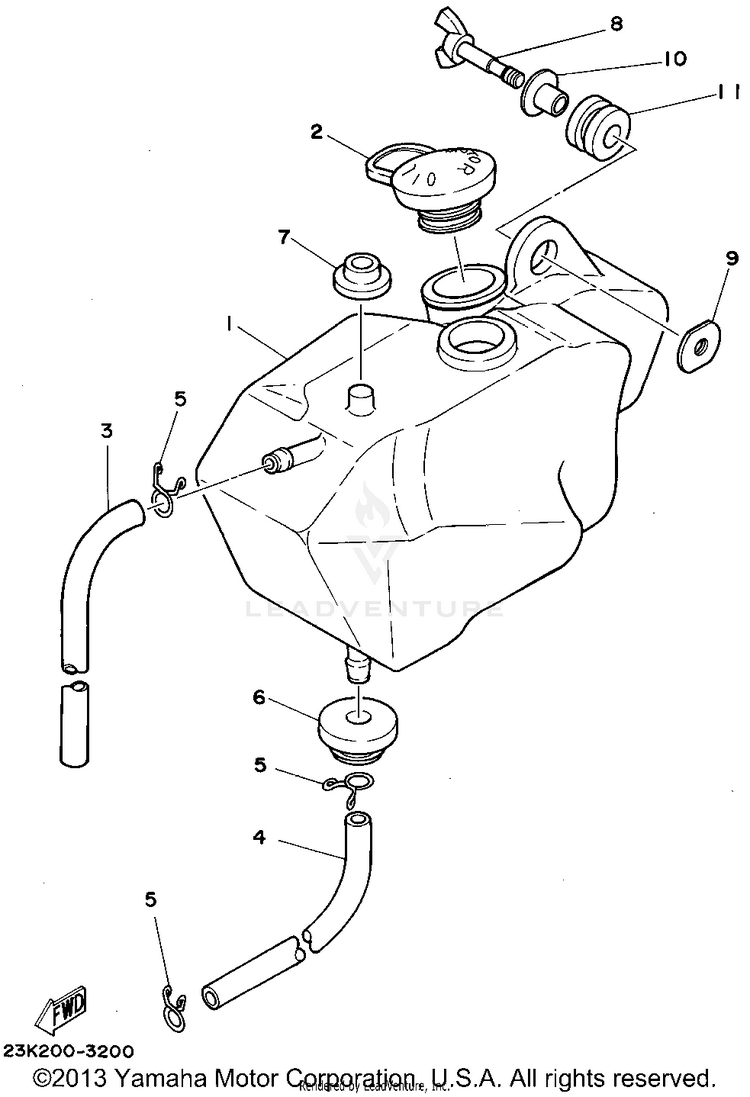 Oil Tank Schematic