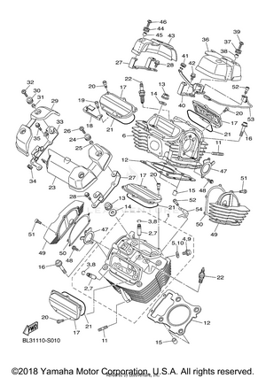 Cylinder Head Schematic
