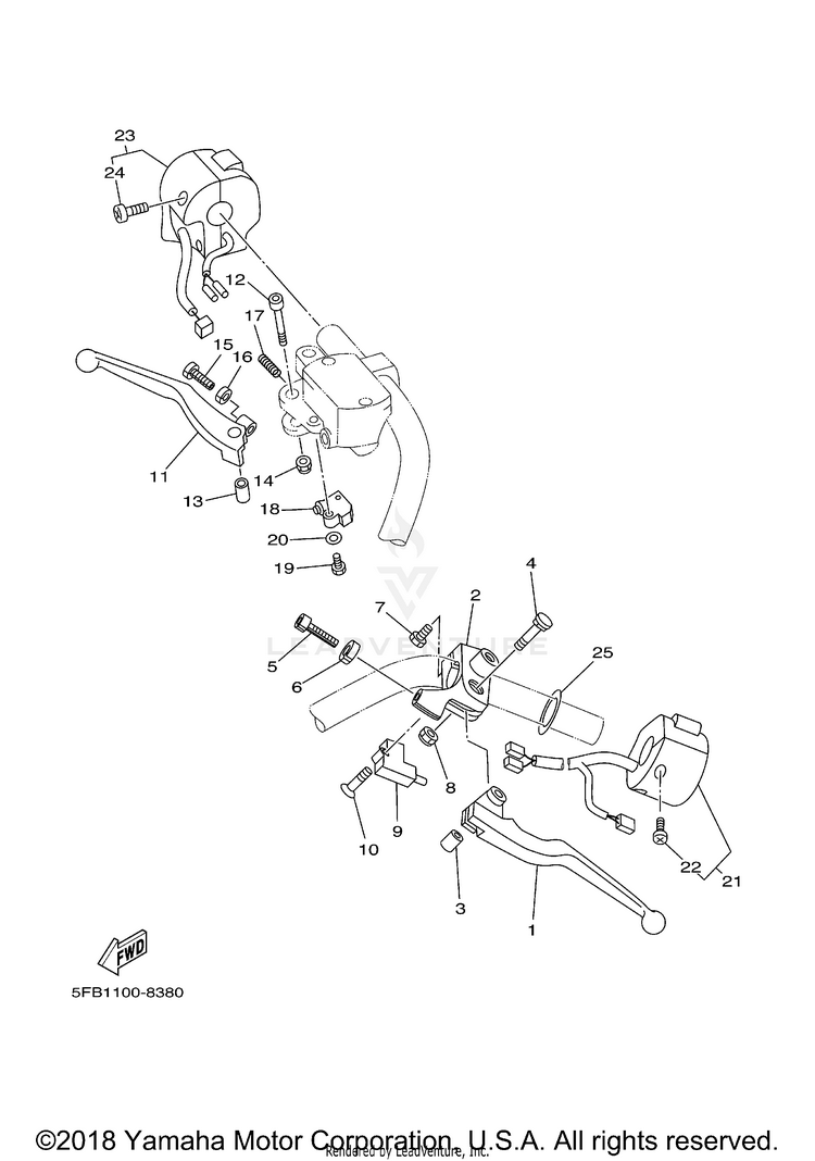 Handle Switch Lever Schematic