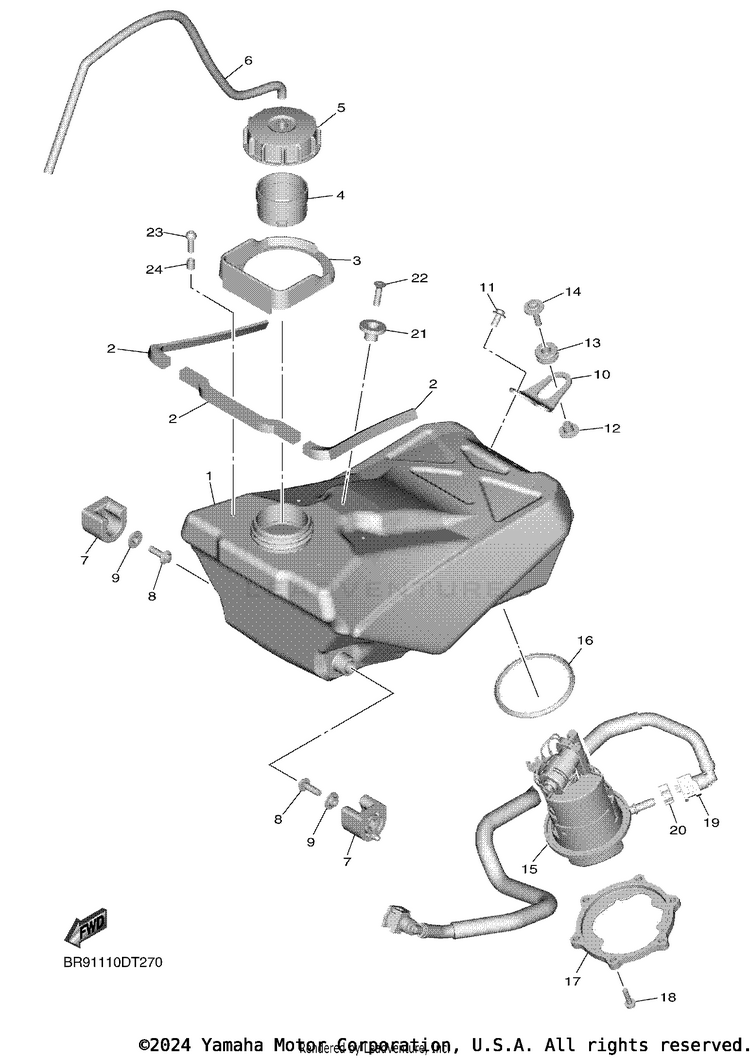 Fuel Tank Schematic