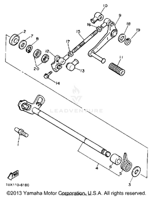 Shift Shaft Schematic