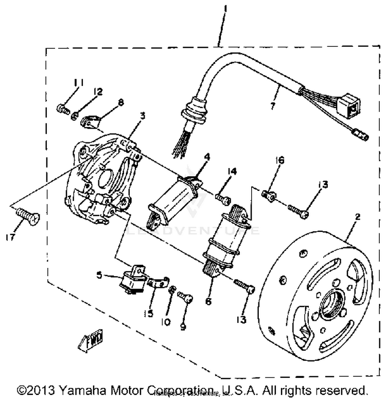 C - D - I - Magneto Schematic