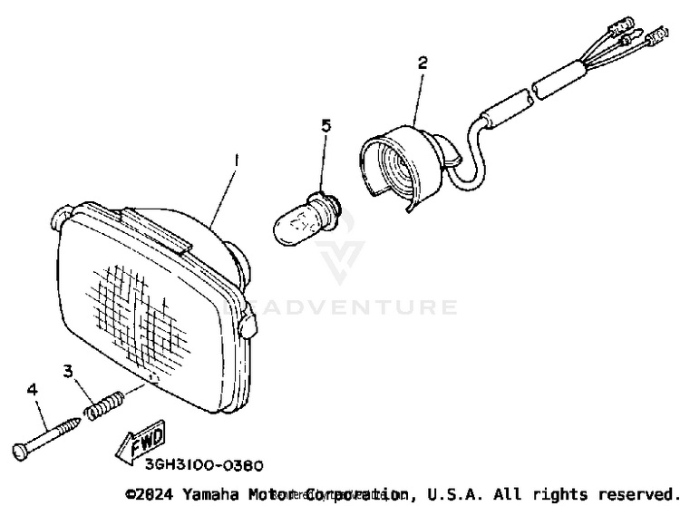 Headlight Schematic