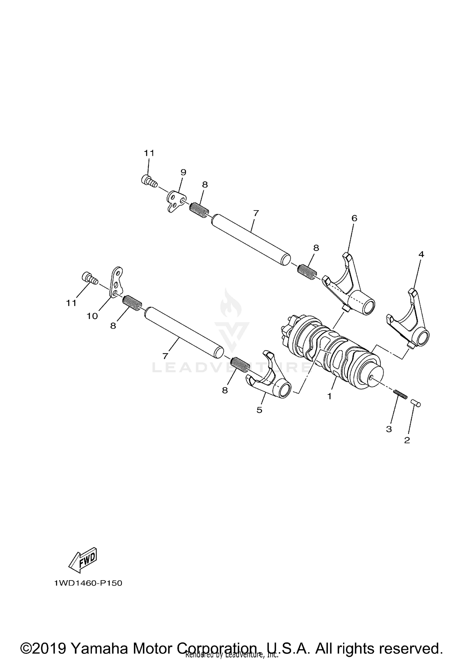 SHIFT CAM FORK