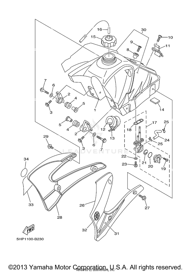 Fuel Tank Schematic