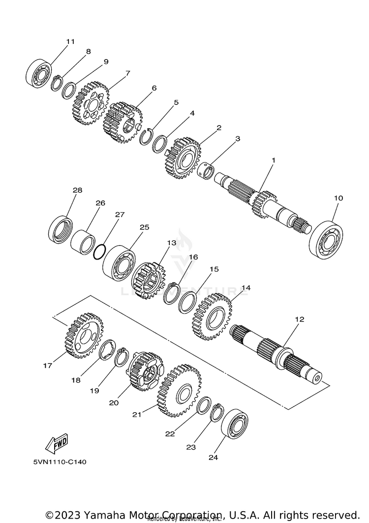 Transmission Schematic