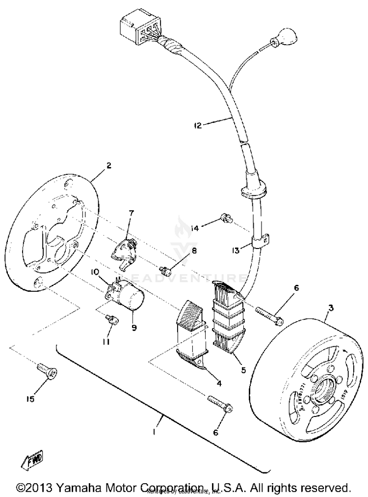 Flywheel Magneto Schematic