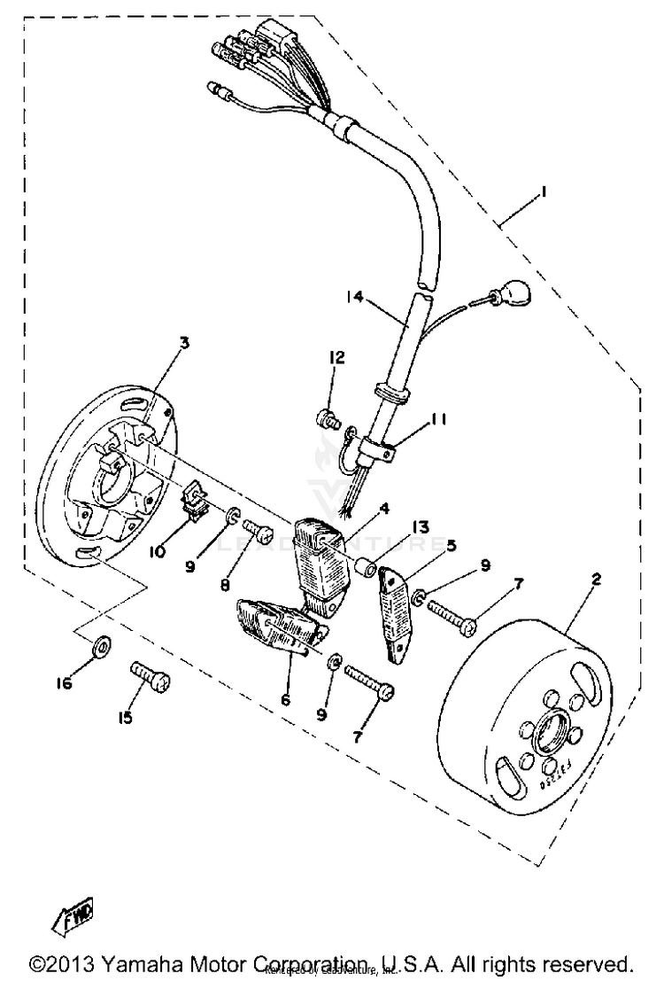 C - D - I - Magneto Schematic