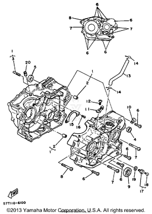 Crankcase Schematic