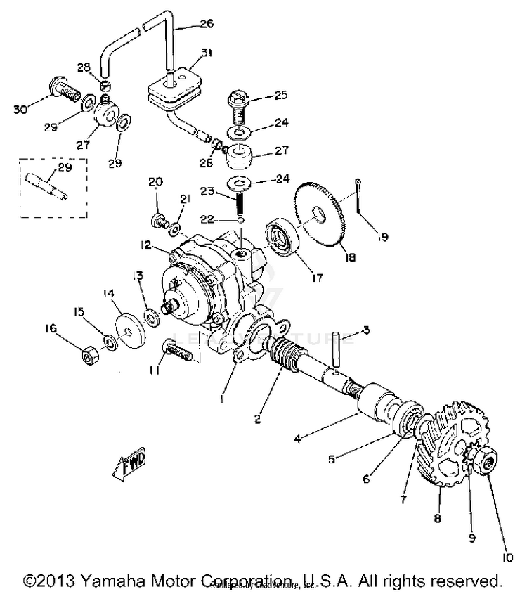 Oil Pump Schematic