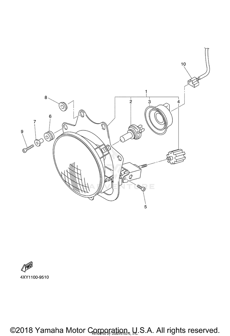 Headlight Schematic
