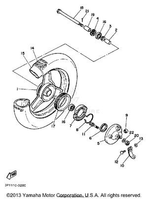 Front Wheel Schematic