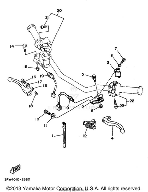 Handle Switch Lever Schematic