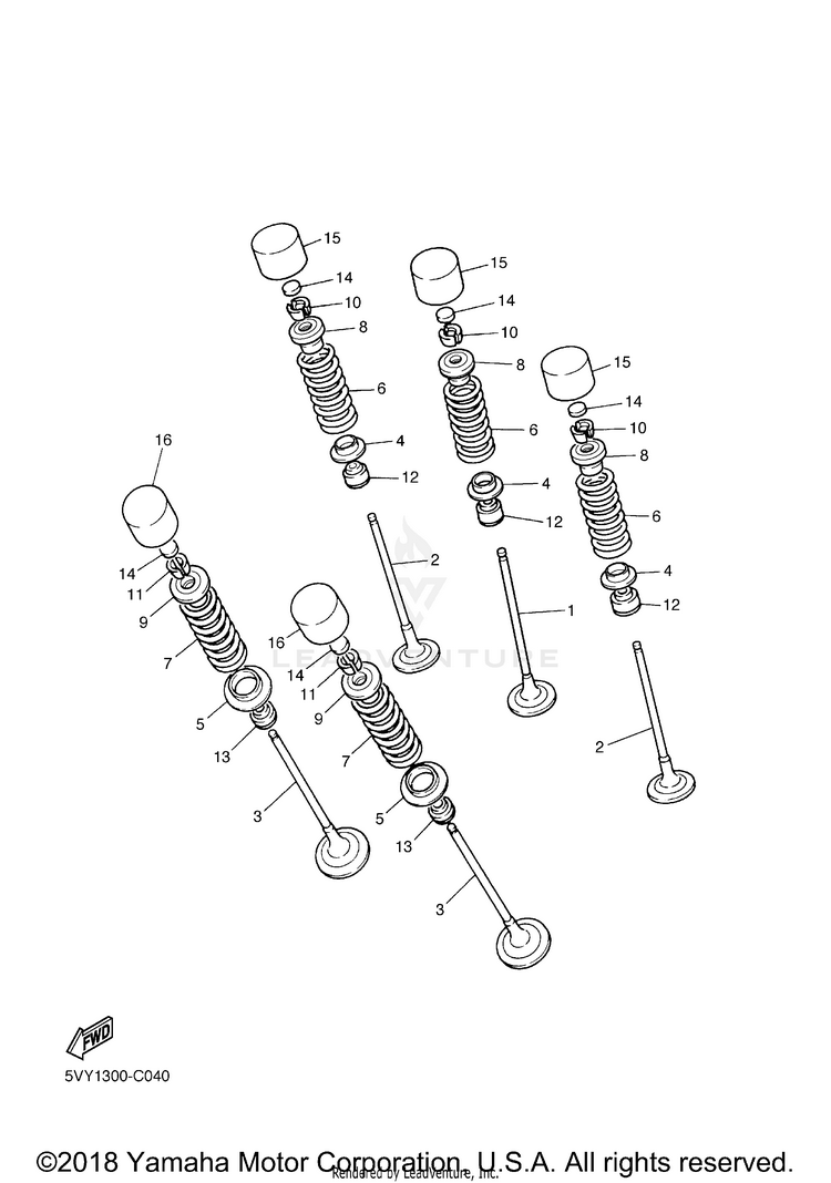 Valve FZ1 - FZS10XCGY - 2008 Schematic