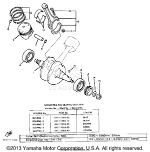 Crankshaft Piston Schematic