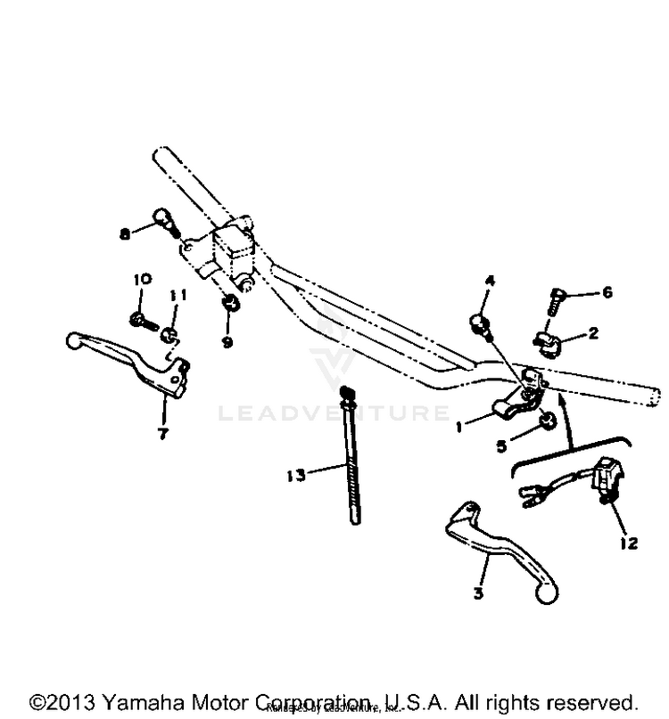 Handle Switch Lever Schematic