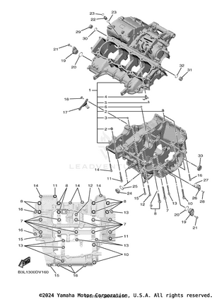 Crankcase Schematic