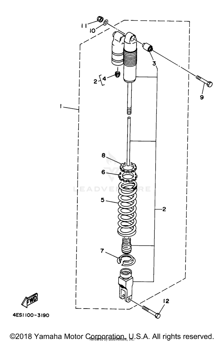 Rear Suspension Schematic